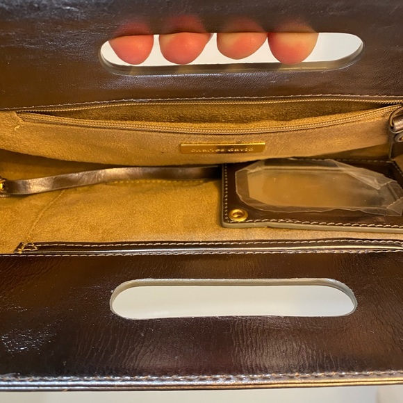 Charles David Silver Clutch - Picture 8 of 13